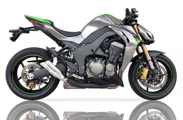 IXIL HYPERLOW stainless steel mufflers for Kawasaki Z 1000 (Bj.19-) / Z 1000 SX (Bj.11-)