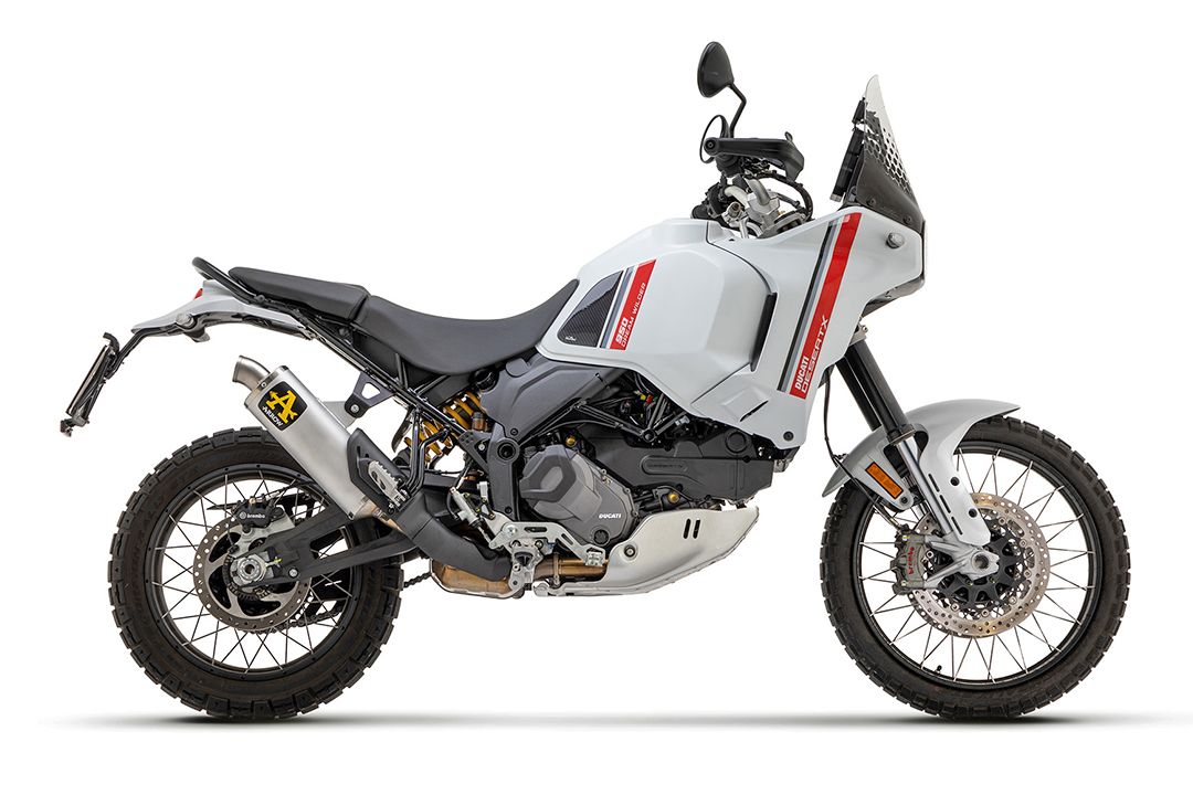 ARROW exhaust INDY RACE aluminum for Ducati DesertX (22-)
