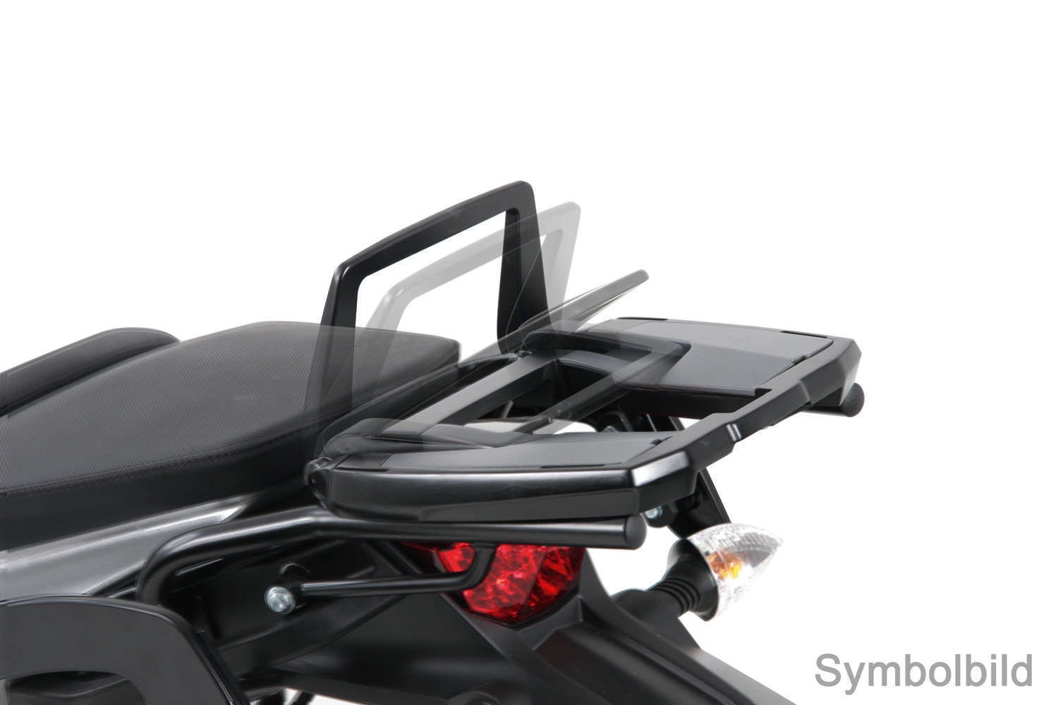 Easyrack Topcaseträger black for Aprilia Caponord 1200 (Bj.13-16) Hepco & Becker