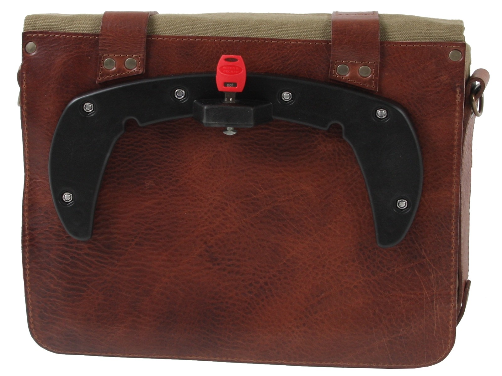 LEGACY courier bag set L/L green for C-Bow carrier Hepco & Becker