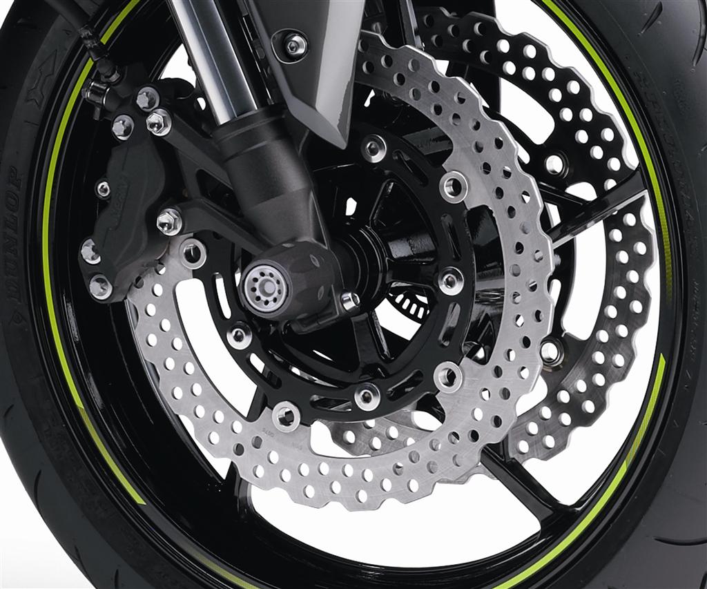 Axle protector front wheel for Z 900 / RS /Cafe (Bj.18-19) Original Kawasaki