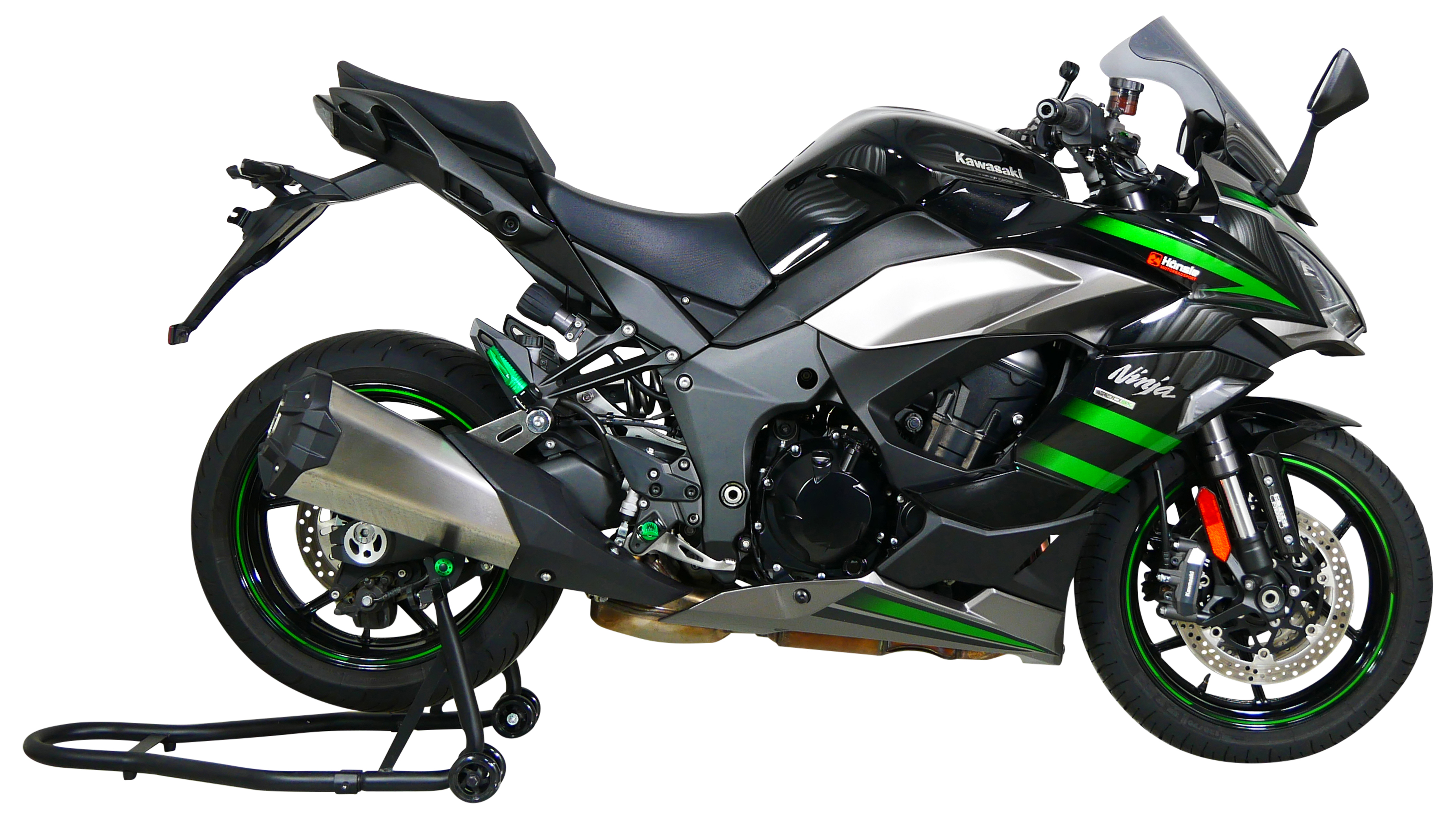 MRA Racing windshield "R" smoke gray for Kawasaki Ninja 1000 SX (20-)