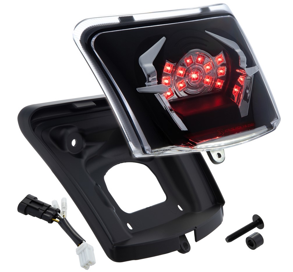 Taillight MK II LED for Vespa GTS/GTS Super/GTV 125-300cc HPE ('18-), clear