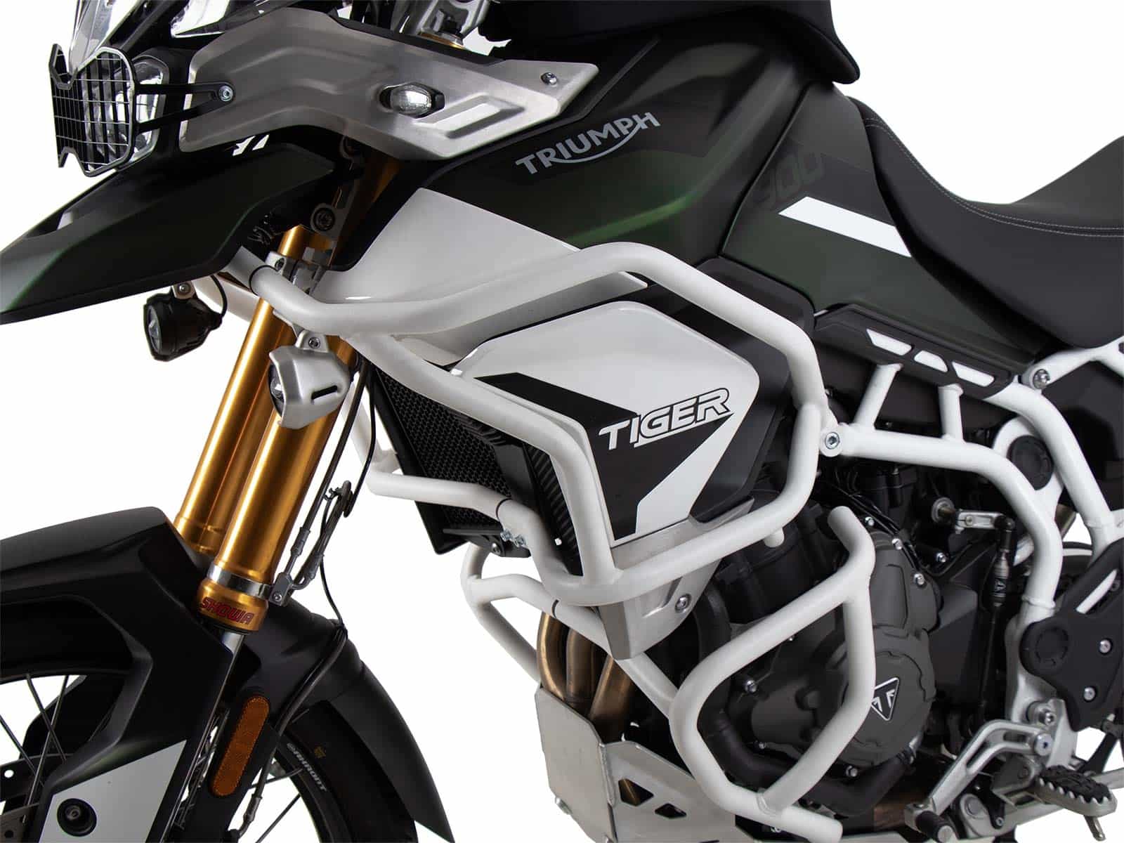 Tank Guard "Solid" white for Triumph Tiger 900 Rally / GT / PRO (20-) Hepco & Becker