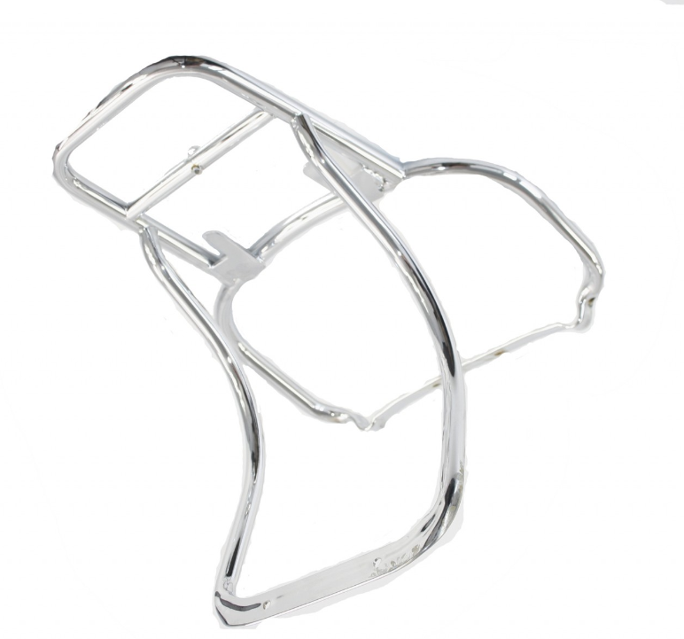 Original Chrome Rear Top Case Rack for Vespa PX