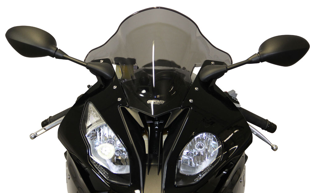 Racing windshield MRA "R" smoke gray for BMW S1000 RR /HP4 (Bj.15-18)