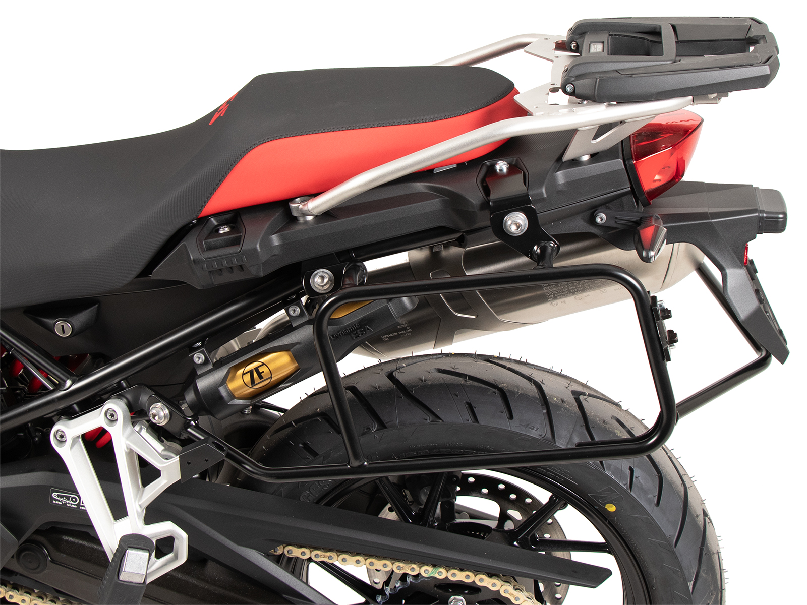 Side case carrier Lock-it removable black for BMW F 800 GS (24-) Hepco & Becker