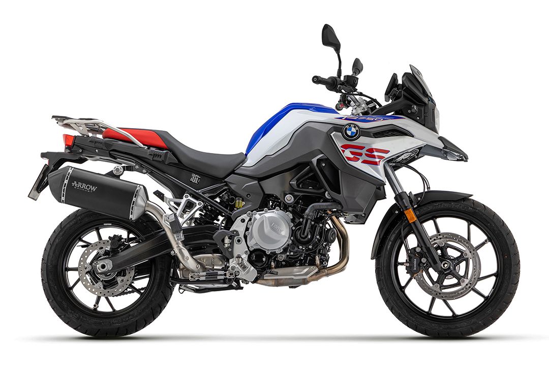 ARROW exhaust SONORA DARK titanium for BMW F 750 GS / F 850 GS 2021-