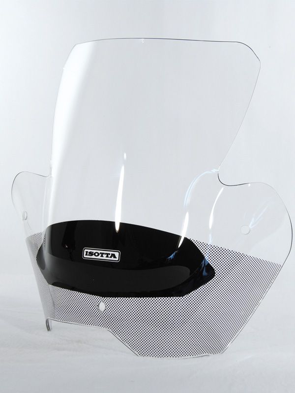 Double bubble windshield for BMW F 800 R (09-14), clear