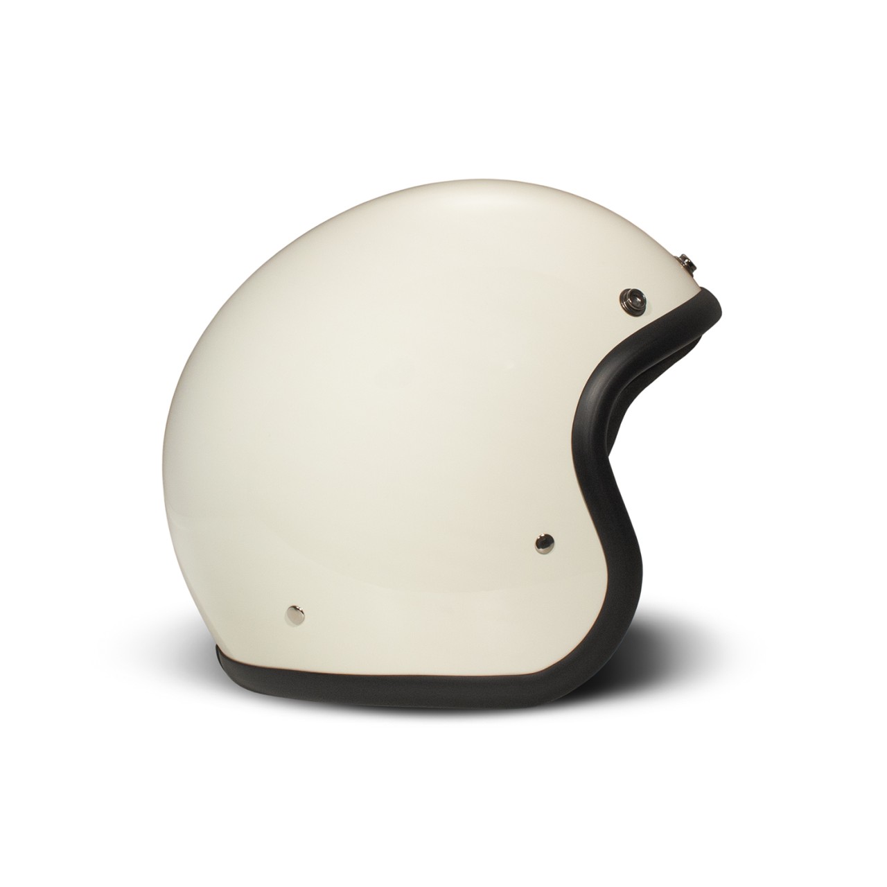 DMD jet helmet Retro, champagne, glossy, cream, fiberglass, ECE 22.06