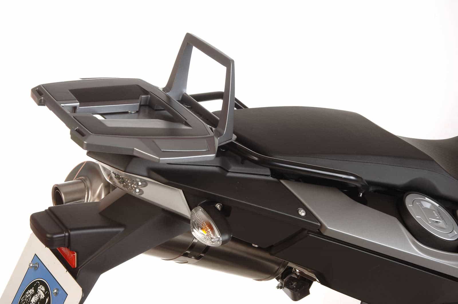 Alurack top case carrier black for BMW F 800 GS (08-18) Hepco & Becker