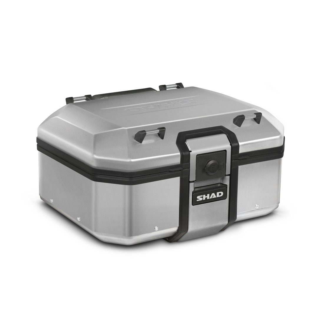Shad Topcase TR37, aluminum silver, 37 l
