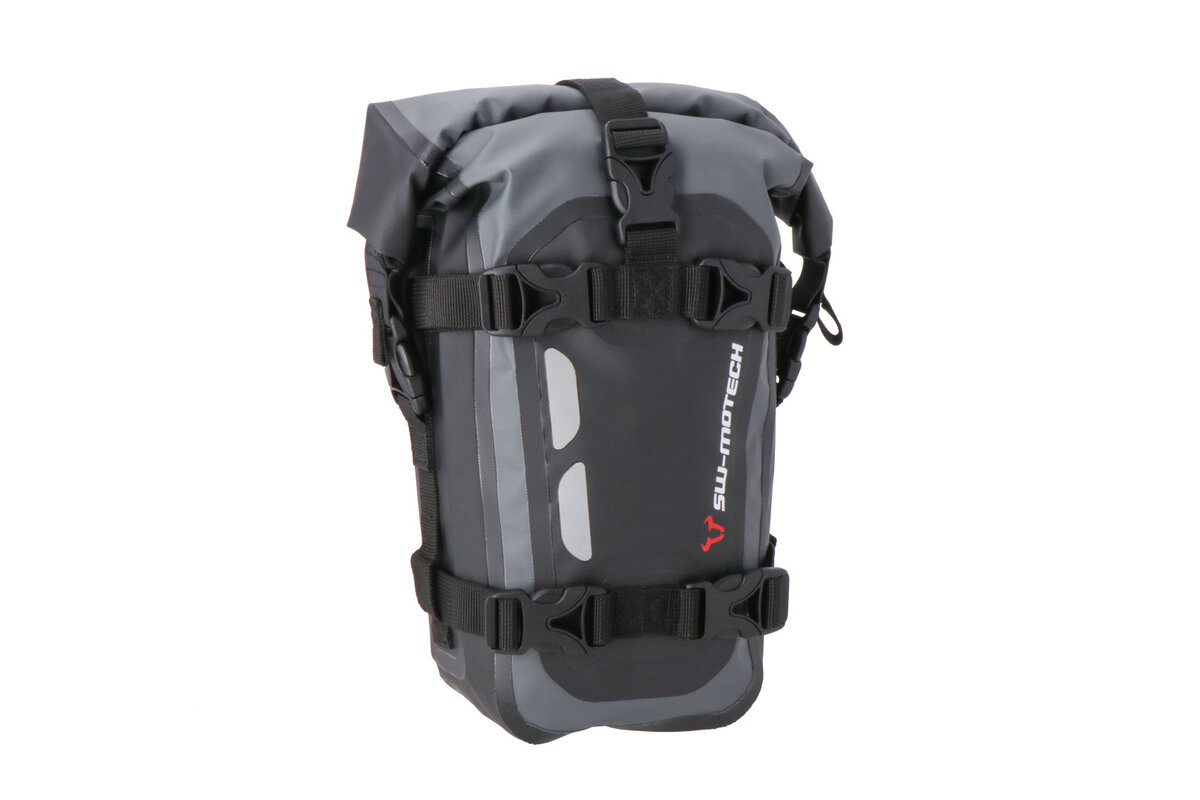 SW-Motech Drybag 80 rear bag for Kawasaki Ninja 650, black / gray - SW Motech