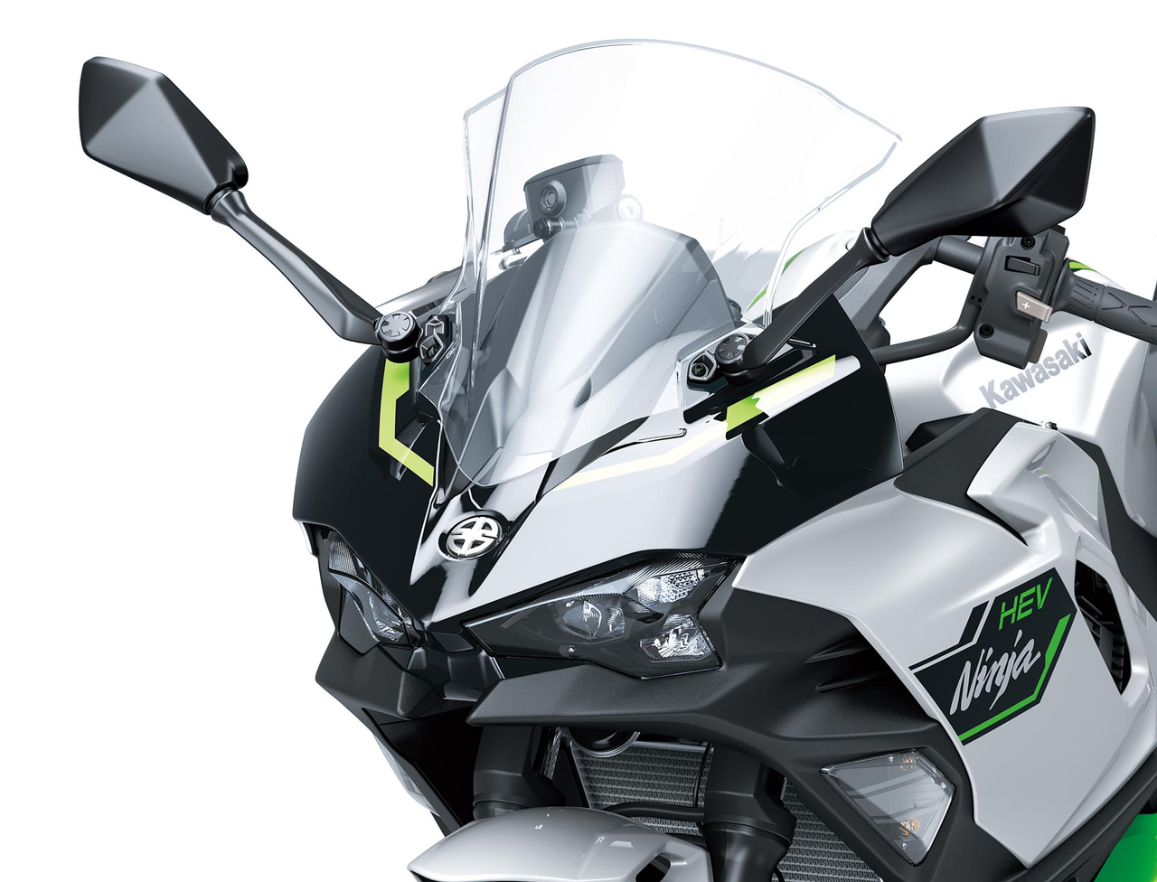 Large clear windshield for Kawasaki Ninja 1100 SX / SE (25-) Original Kawasaki