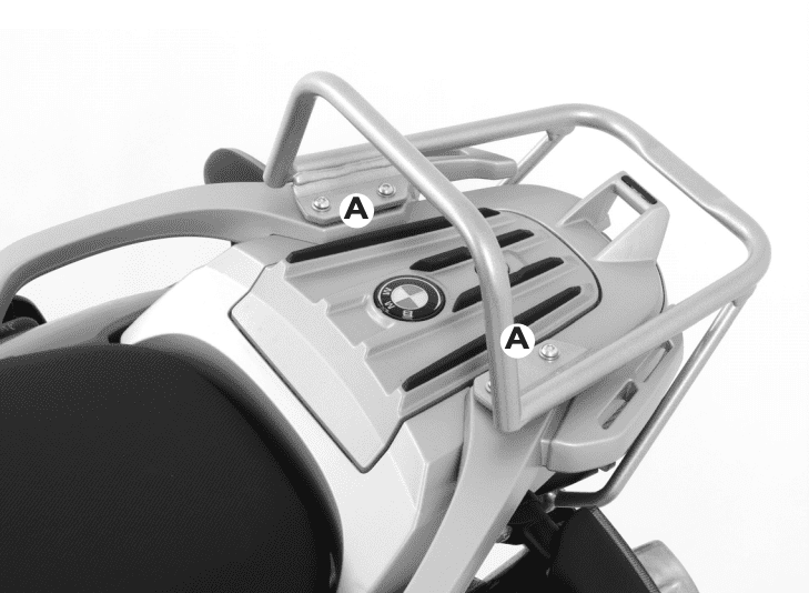 Tubular luggage rack Topcase carrier for BMW F 650 GS Dakar (04-07)/F 650 GS/G 650 GS (04-07)