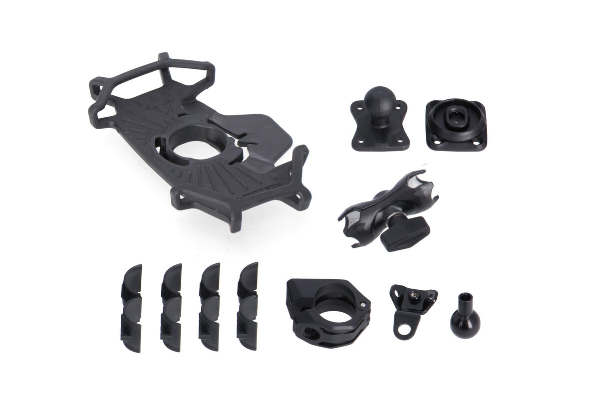 SW-Motech Navi mount kit T-Lock with smartphone holder for Ducati DesertX - SW Motech