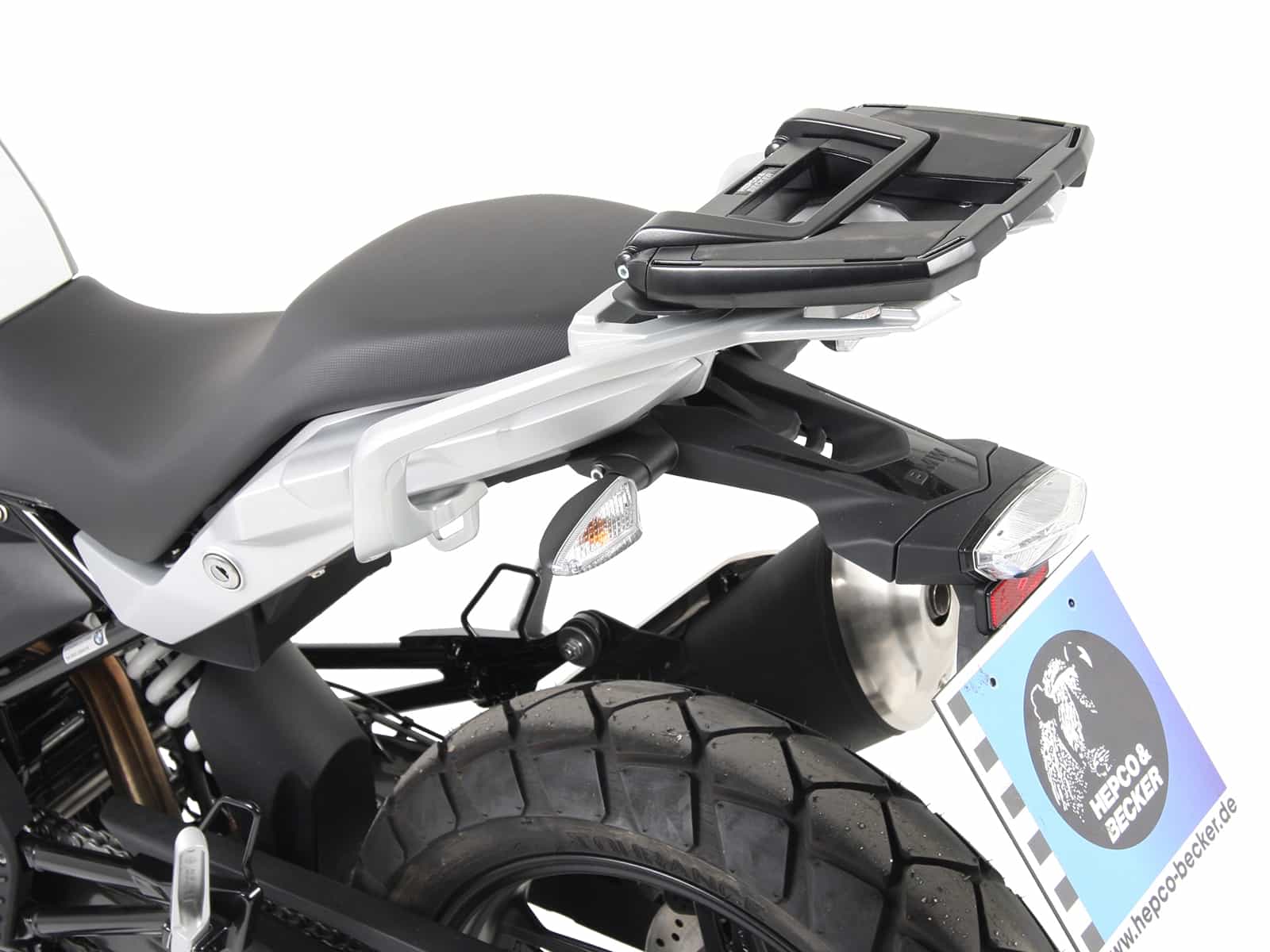 Easyrack top case carrier for original luggage rack for BMW G 310 GS (17-) Hepco & Becker