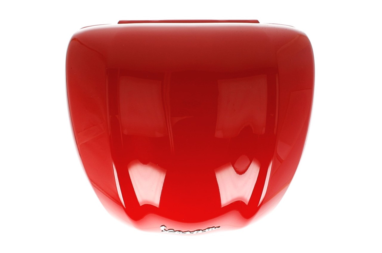Vespa Top Case 32L, Glossy Red 894, without backrest