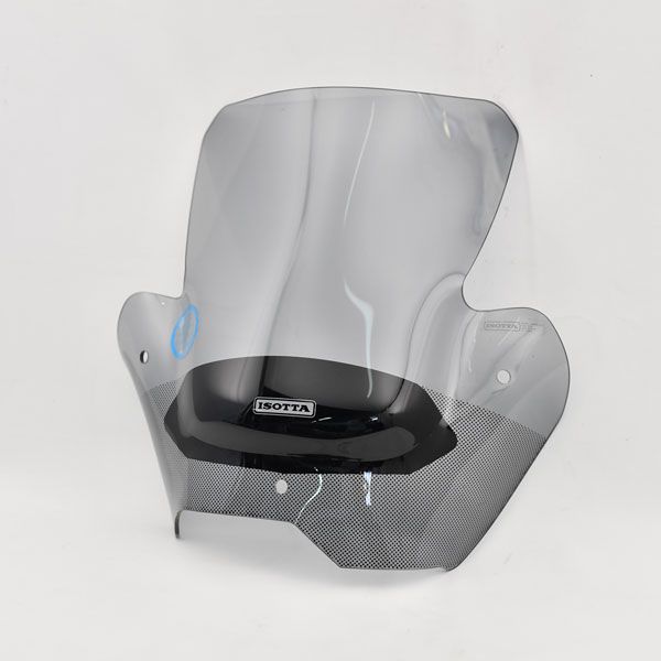 Double bubble windshield for BMW F 800 R (09-14), light smoke