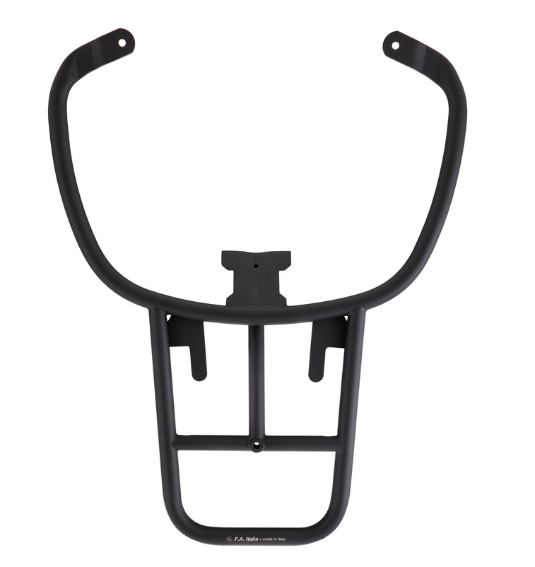 Luggage bridge rear for Vespa Primavera /Sprint /Elettrica 50-150ccm, black matt