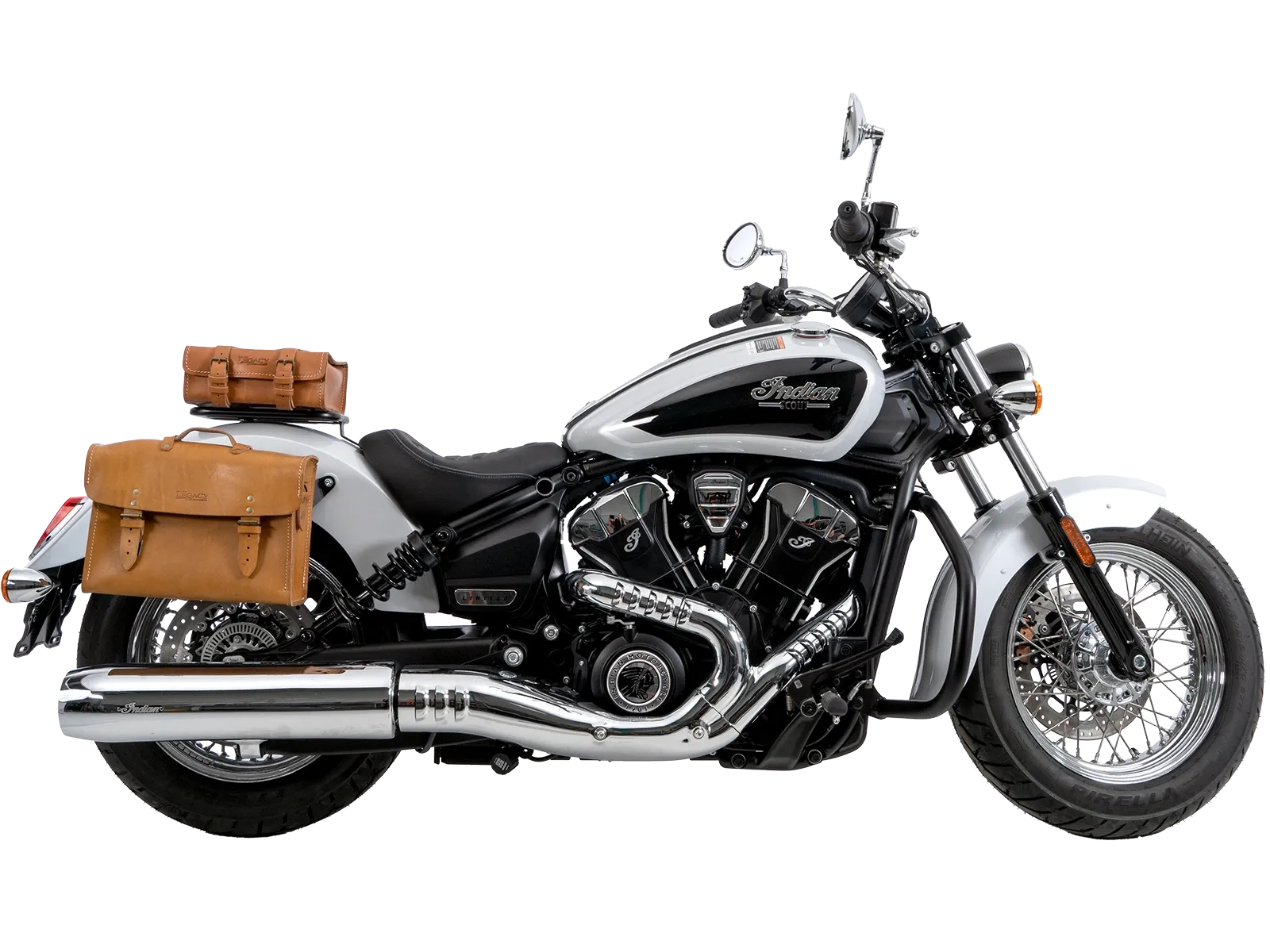 Solorack without backrest black for Indian Scout Classic 1250 (25-) Hepco & Becker