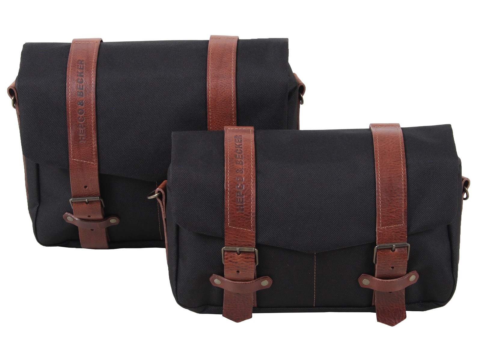 LEGACY courier bag set M/L black for C-Bow carrier Hepco & Becker