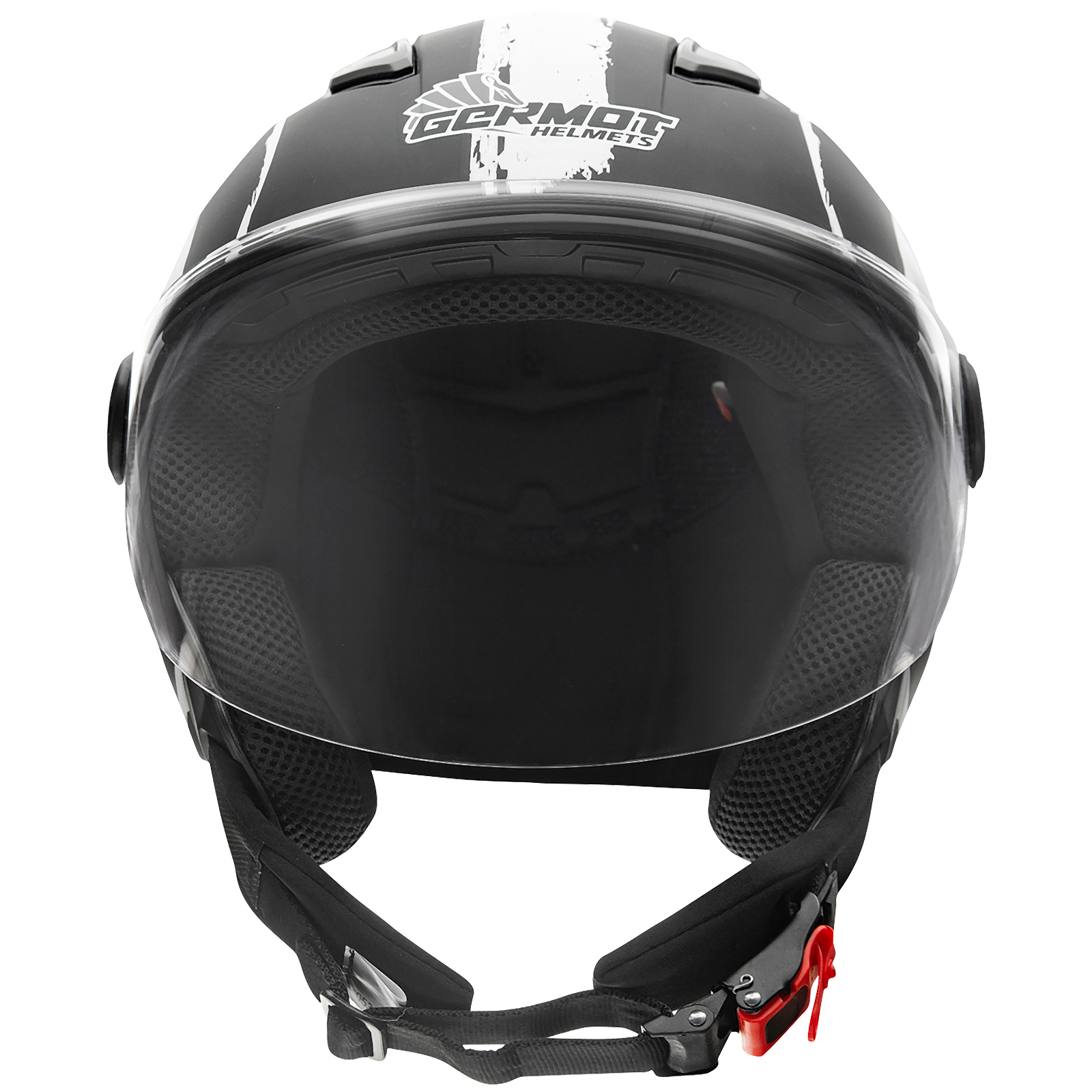 Germot helmet GM 196, matte black / white