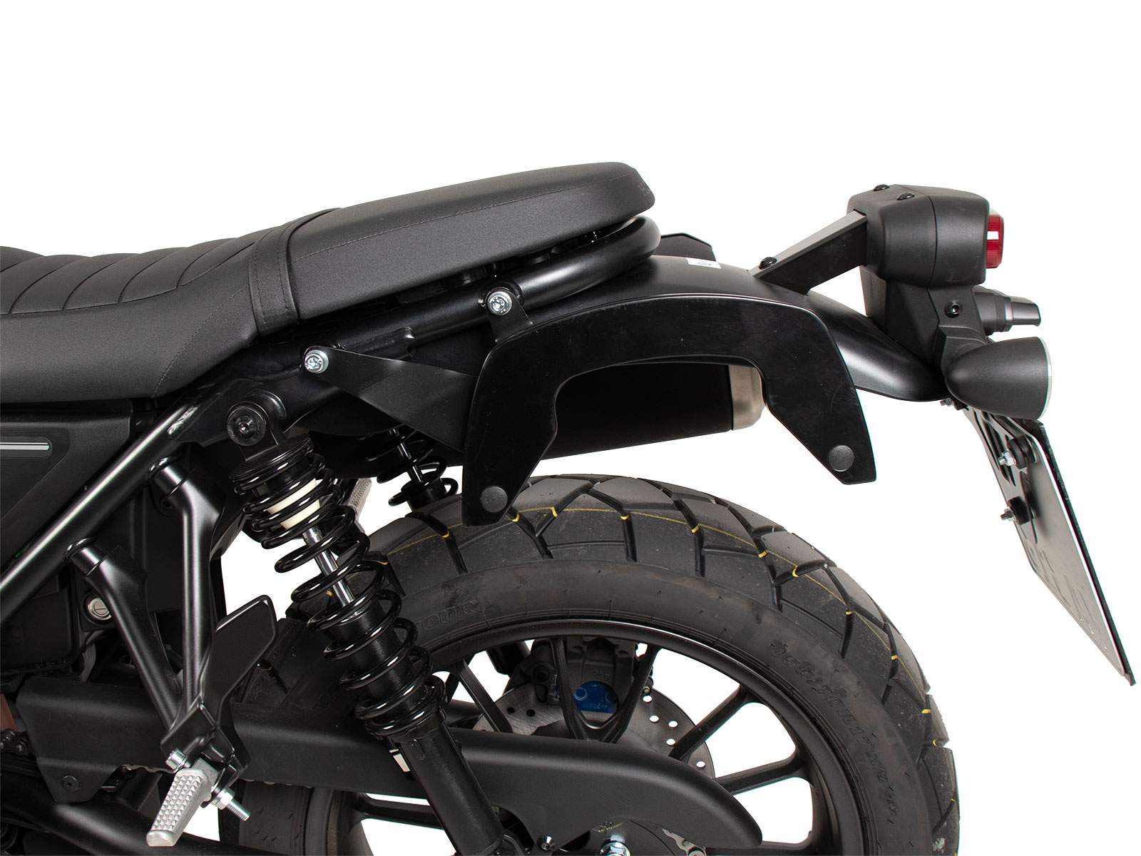 C-Bow side carrier left black for Honda CL 500 Scrambler (23-) Hepco & Becker
