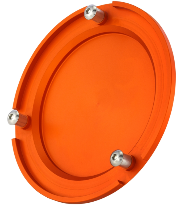 Cover vario lid for Vespa Primavera/Sprint 125-150ccm i.e. 3V 4T AC, orange matt