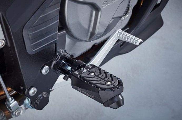 Offroad footrests for Suzuki V-Strom 1000 BJ. 2017/ V-Strom 650 BJ. 2017