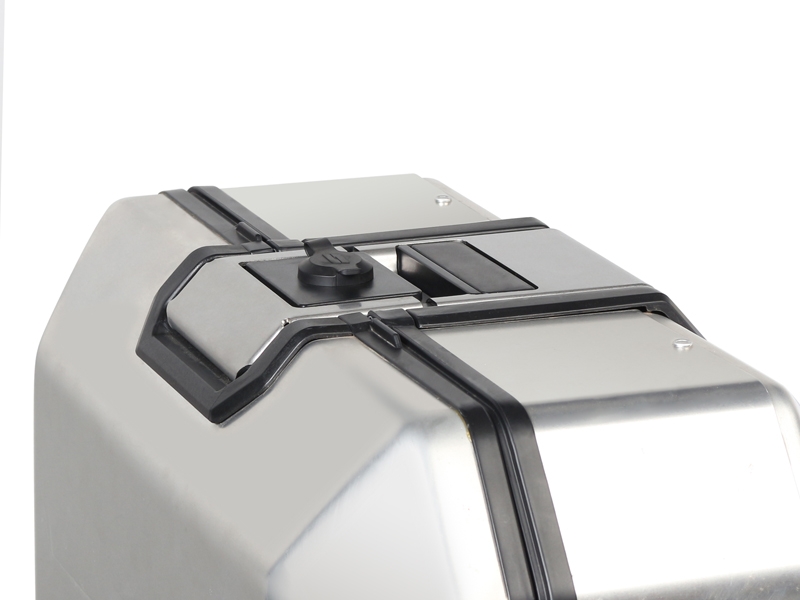 Shad side case Terra TR36, right, aluminum silver, 36 l