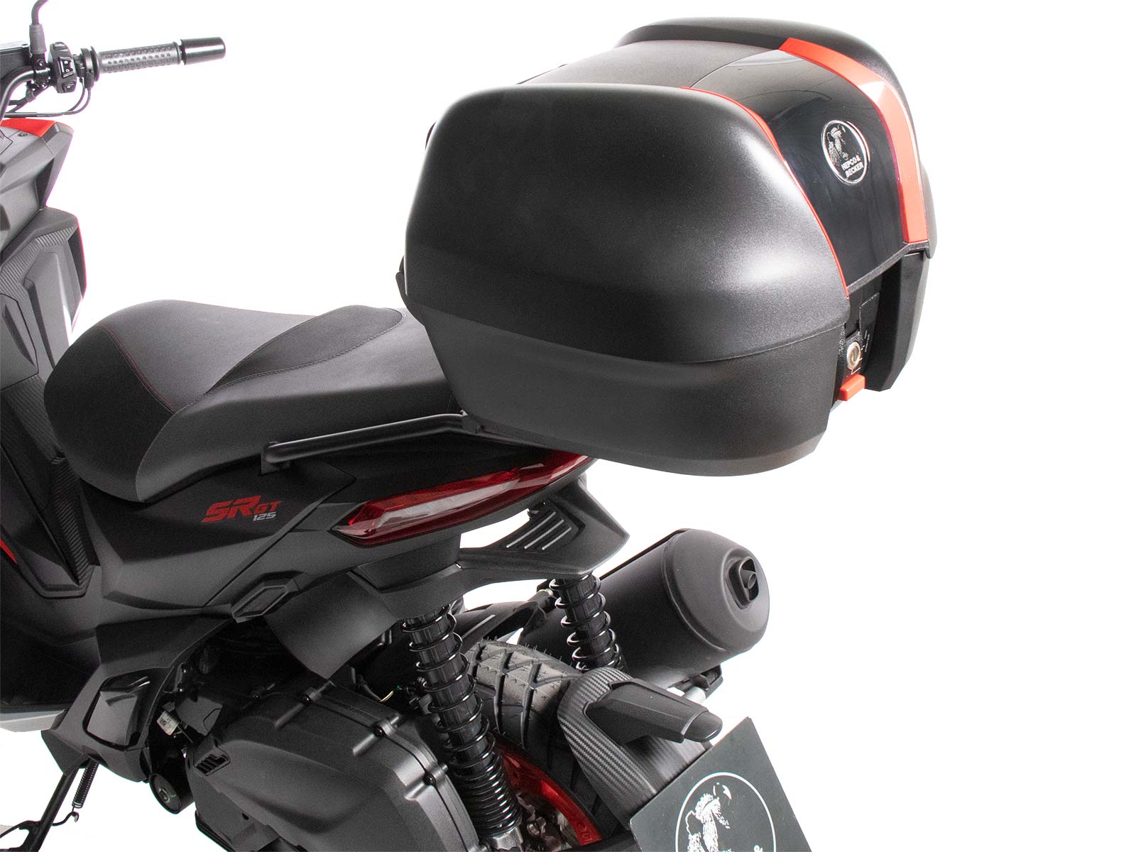 Journey Topcase 30 incl. carrier for Aprilia SR GT 125 / 200 / Sport (22-) Hepco & Becker