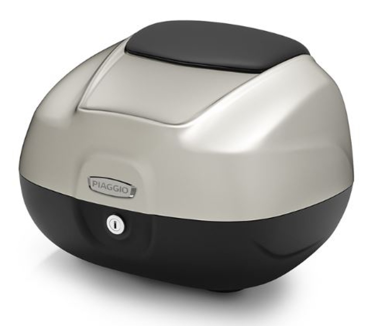 37L Top Case with Backrest for Piaggio MP3 HPE RST 530 Exclusive (2022)  - Matt Cloud Gray G07
