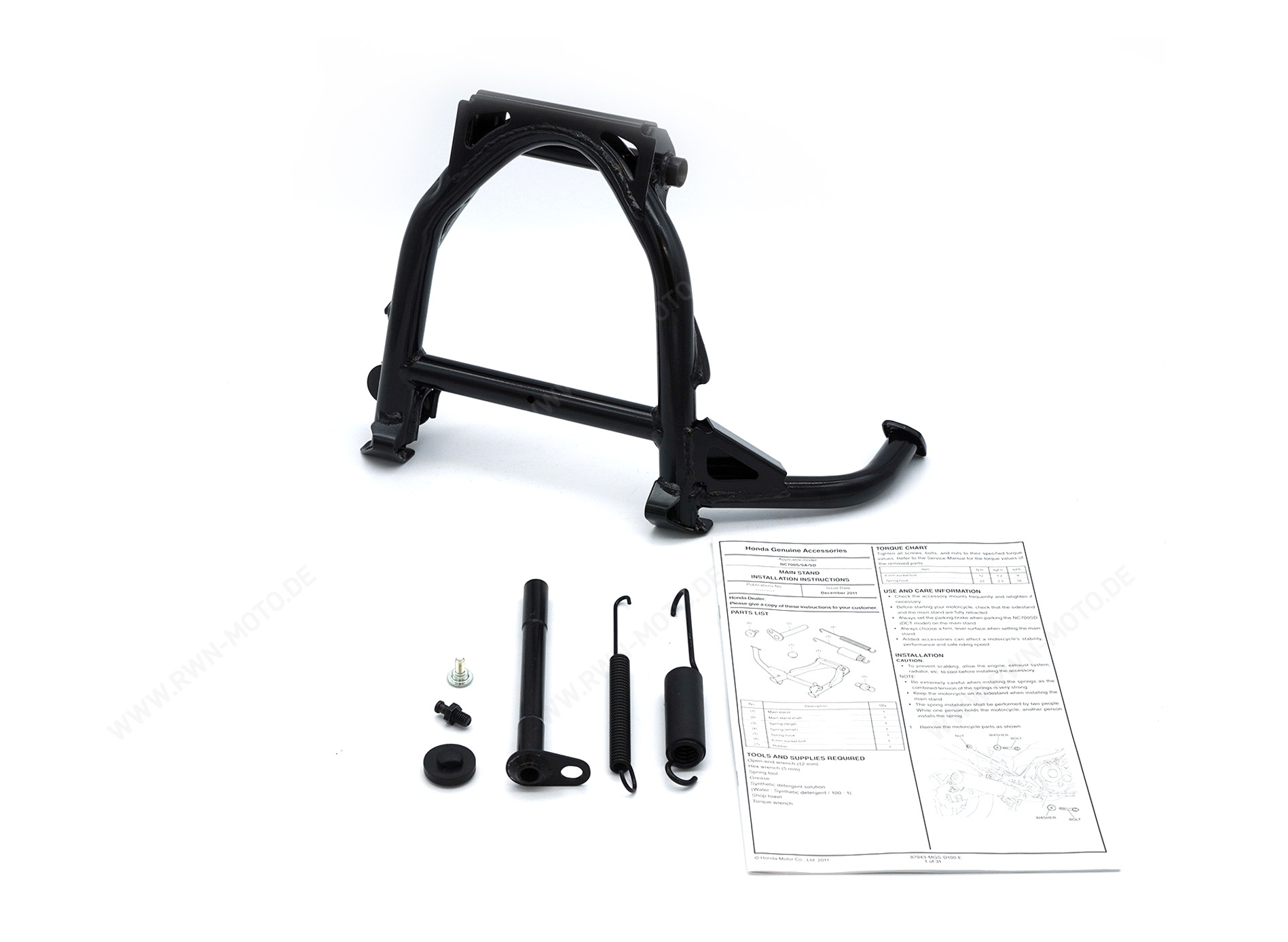 Original Honda NC 750 S Main stand (14-)