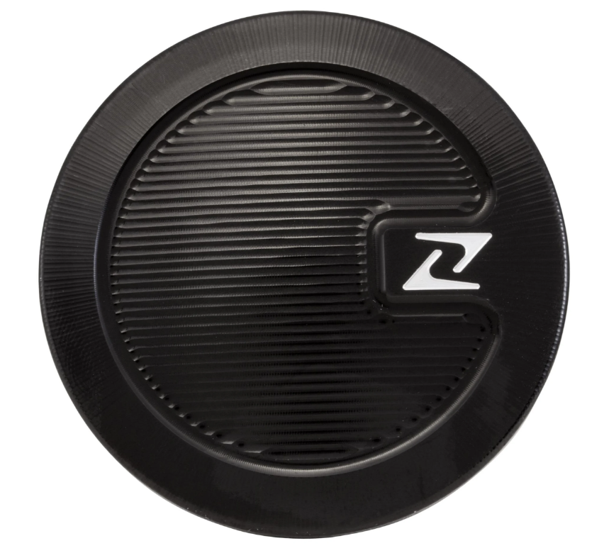 Dust cap brake drum / wheel hub front for Vespa, black