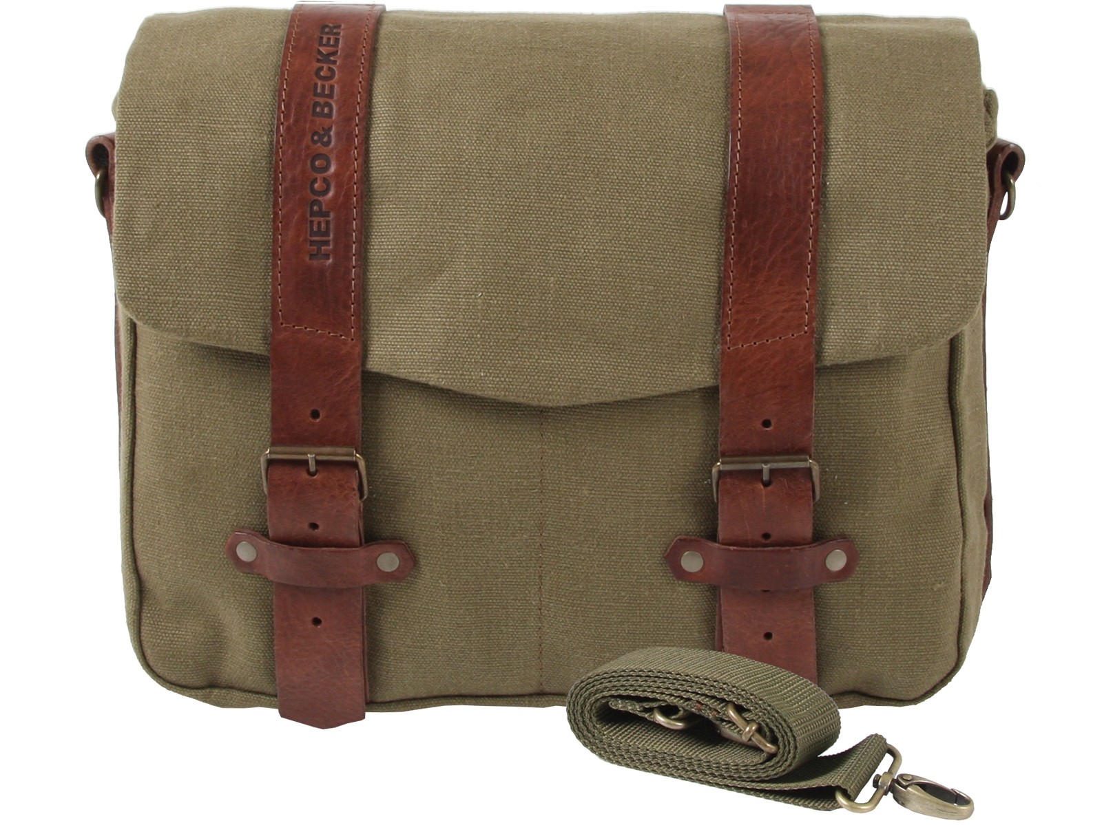 LEGACY courier bag L green for C-Bow carrier Hepco & Becker