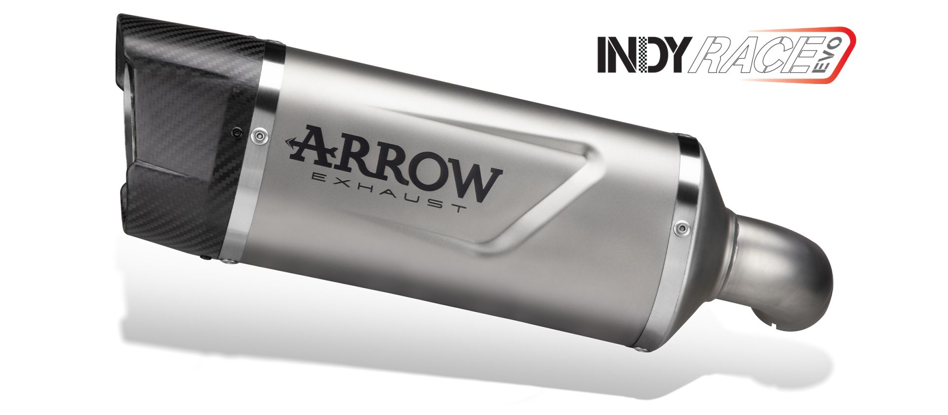 ARROW INDY RACE EVO Titanium Exhaust System with Carbon End Cap for Kawasaki Ninja 650 / Z 650 (24-)