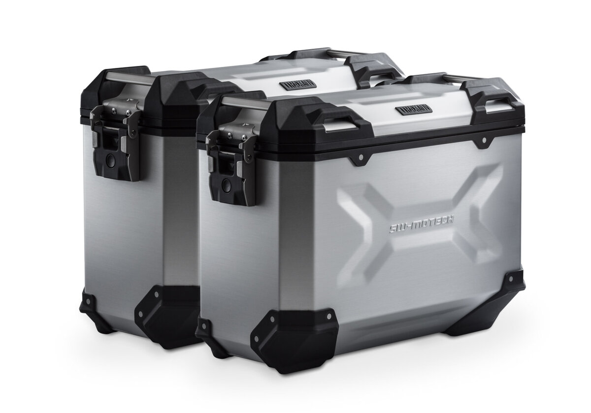 SW-Motech TRAX ADV aluminum case system silver (37l) BMW F 900 XR (20-), 4R90 (K84)