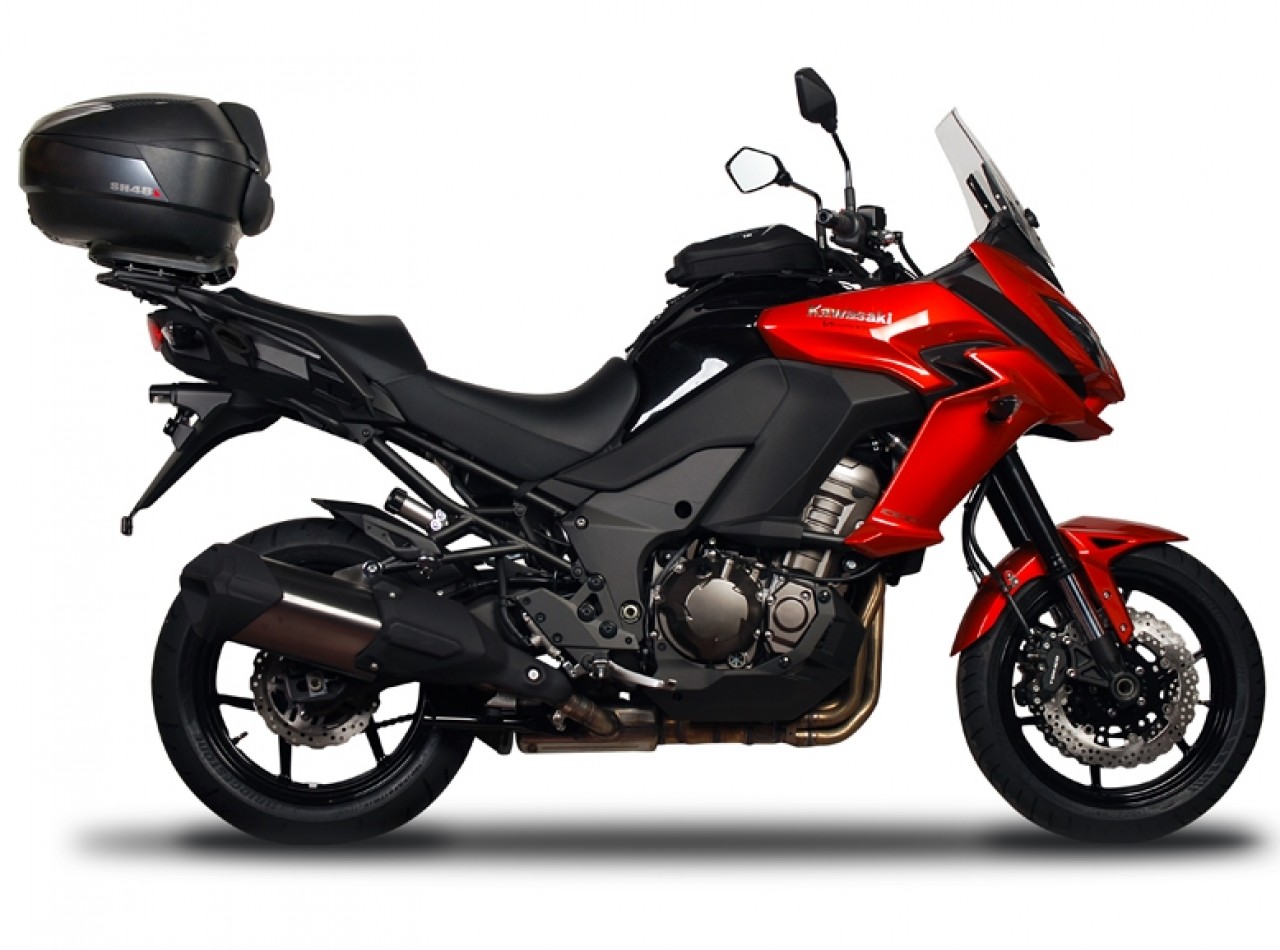 Shad Top Case Mounting Kit for Genuine Kawasaki Luggage Racks on the GTR 1400 / Versys 1000 / Versys 1100