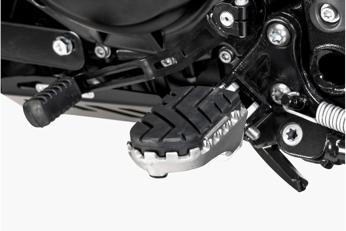SW-Motech Adjustable footrests ION, stainless steel, for BMW F 800 GS /Adventure - SW Motech