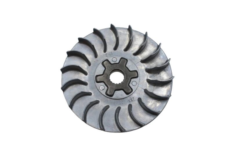 FIXED PULLEY WITH STAR FOR AIR-COOLED VERTICAL MINARELLI 50CC ENGINES (BOOSTERS, BW'S)