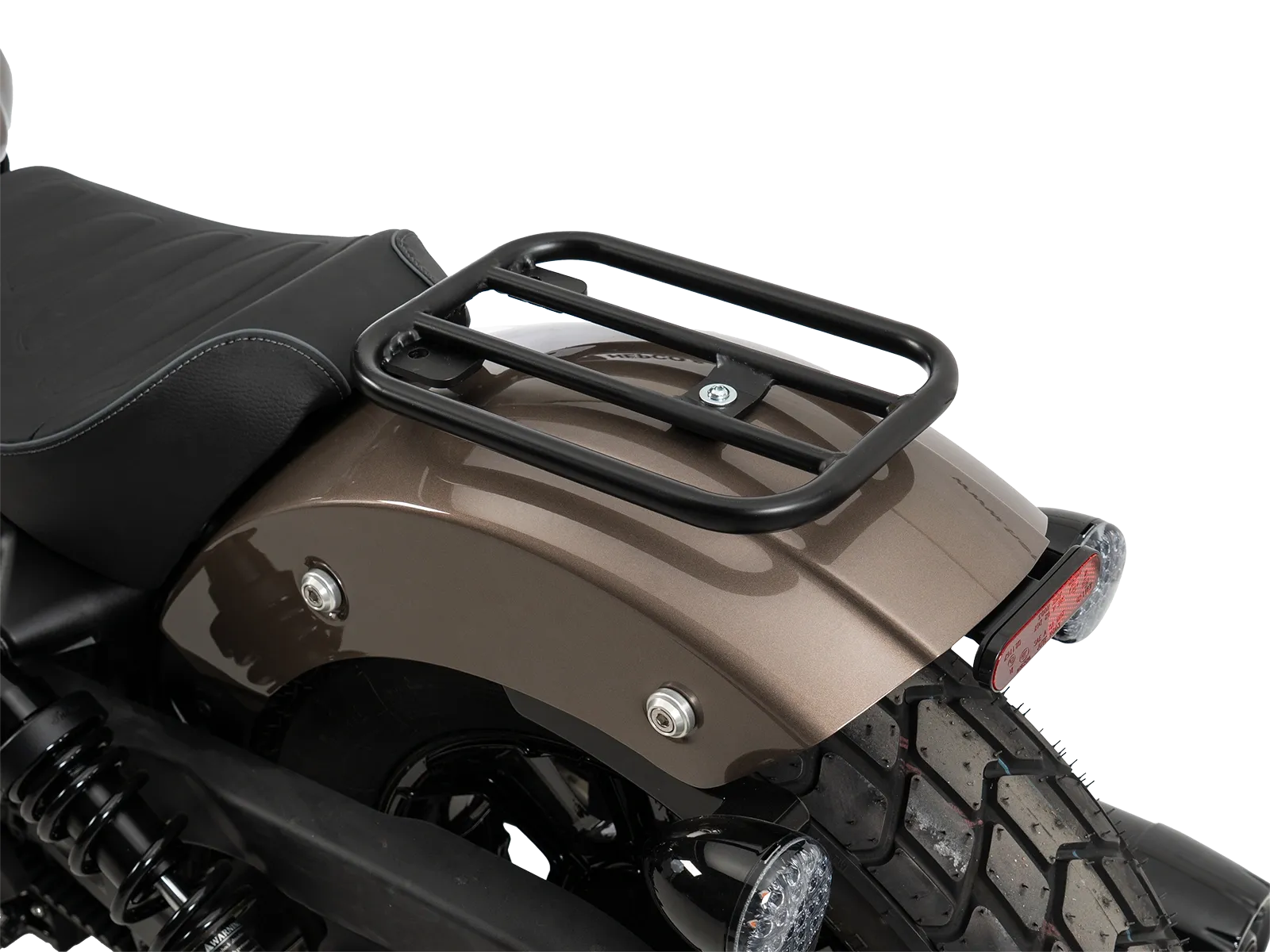 Solorack without backrest black for Indian Scout Bobber 1250 (25-) Hepco & Becker