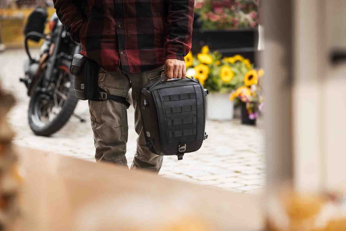 SW-Motech Legend Gear rear bag LR3 black for Honda CMX 1100 Rebel /SE (21-)