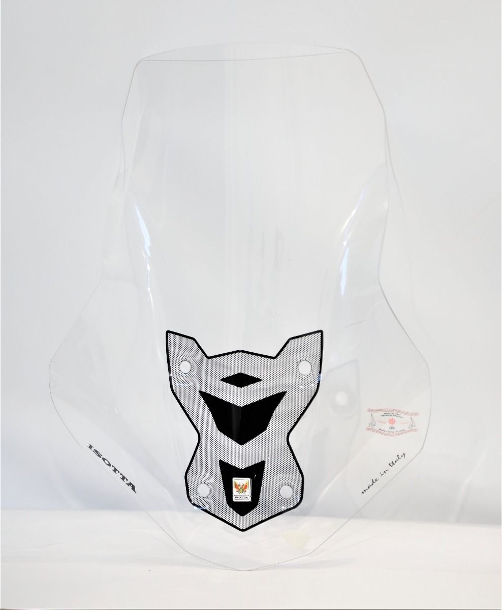 Medium-high windshield clear with serigraphy for Aprilia SR GT 125 / 200