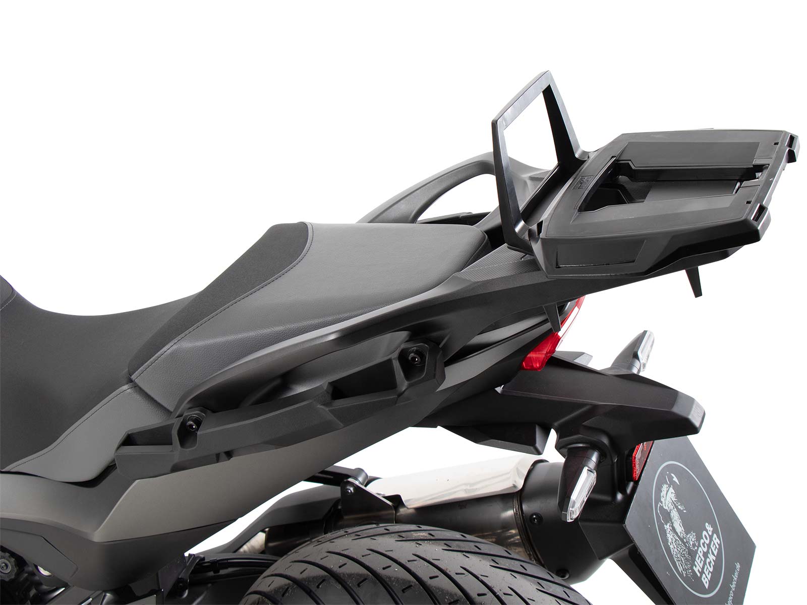 Alurack top case carrier for original luggage rack for Honda NT 1100 (22-24) Hepco & Becker