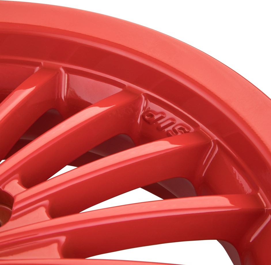 Rim front/rear for Vespa GTS/GTS Super/GTV/GT 60/GT/GT L 125-300ccm, red