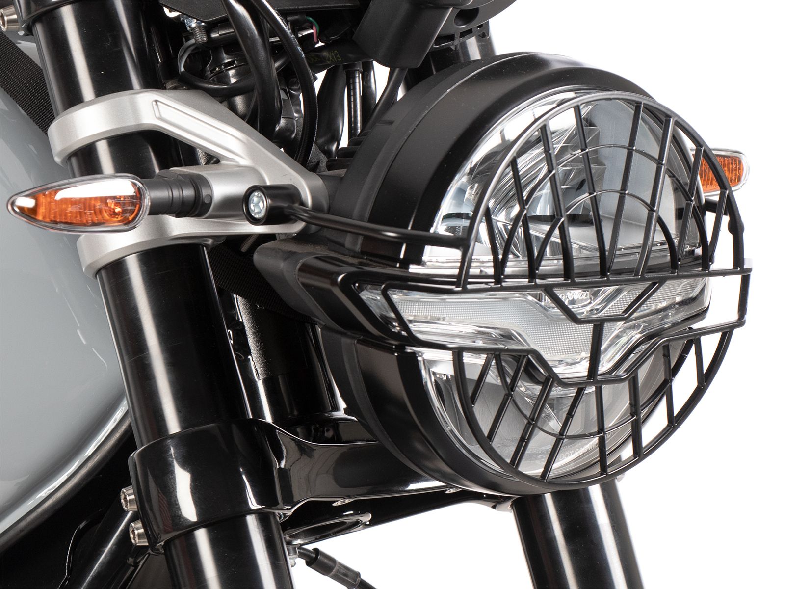 Lamp guard black for Moto Guzzi V7 850 Sport (25- ) Hepco & Becker
