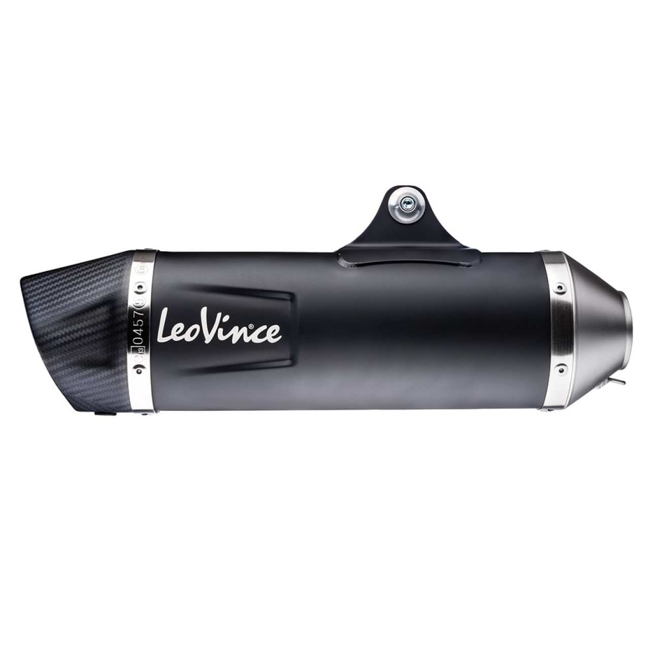 LeoVince complete system SBK Nero for Yamaha X-Max 125 /Tech Max, stainless steel, ABE, Euro5