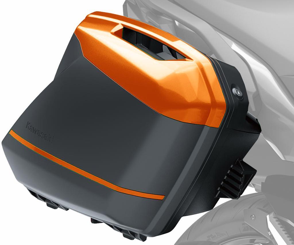 Side case set 2 x 28L original Kawasaki