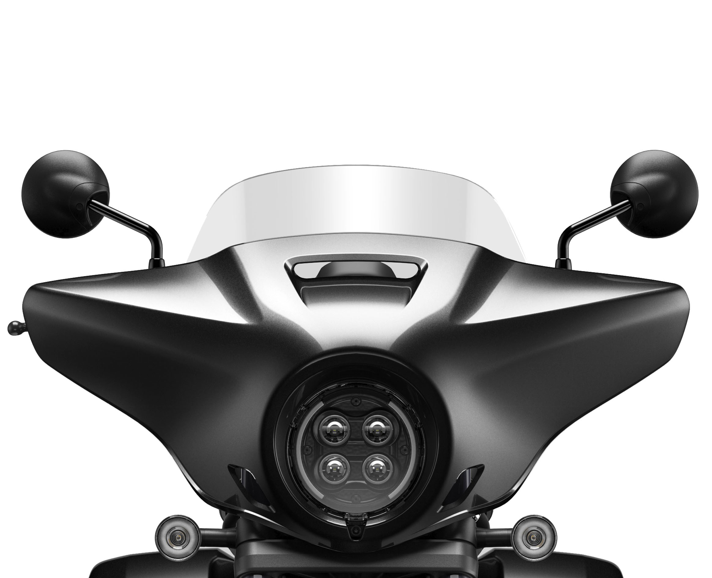 Windshield short for front fairing for Honda CMX 1100 Rebel (21-)